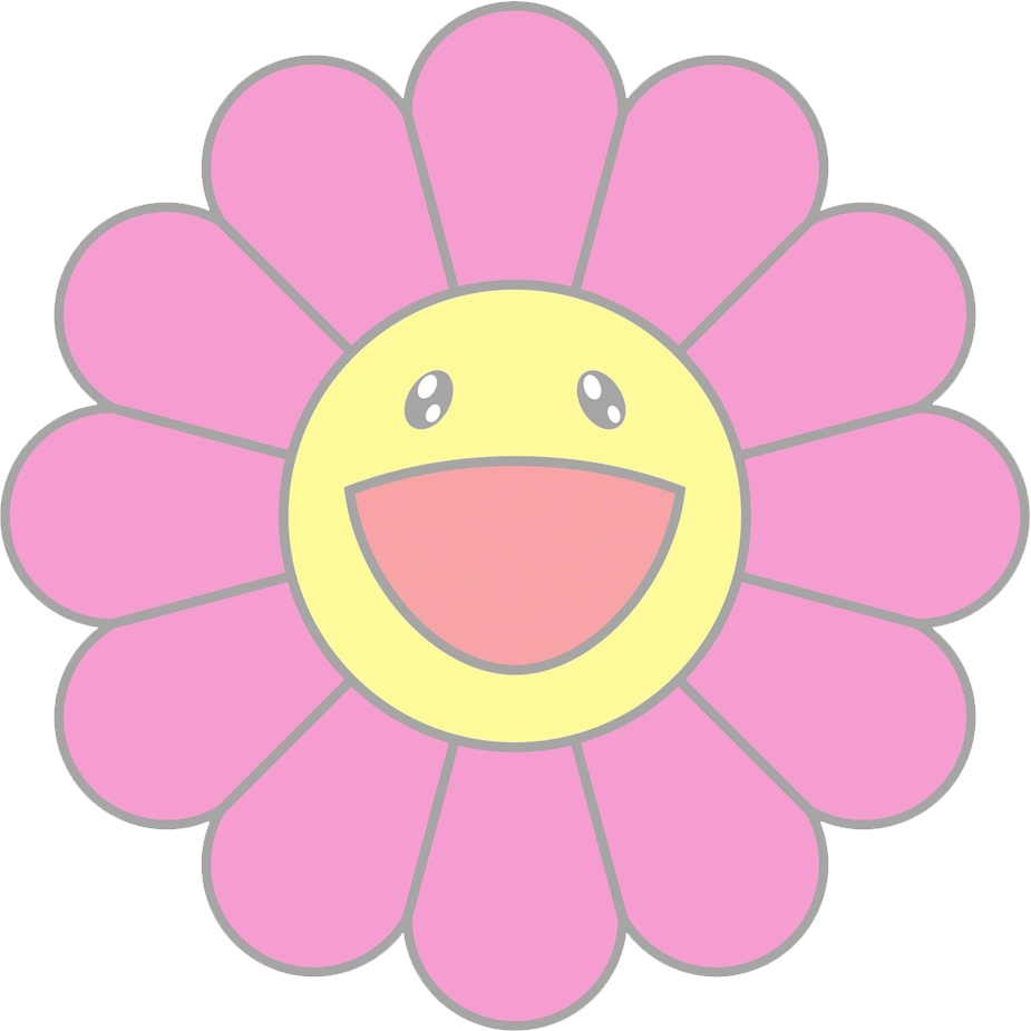 In Post-war Japan, Murakami Grew Up In A Town Called - Takashi Murakami Rainbow Flower (925x925), Png Download