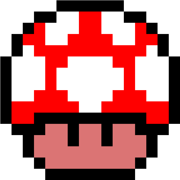 Mario Mashroom - Power Up Mario Gif (1184x1184), Png Download