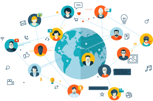 Outsourcing - Peer To Peer Marketplace (859x459), Png Download