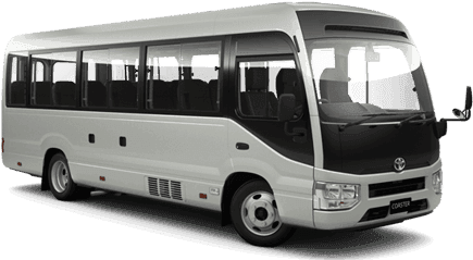 Coaster - 70 Series Toyota Coaster (500x250), Png Download