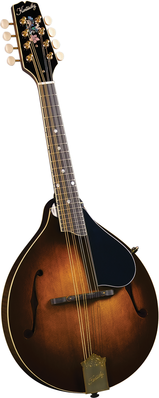 Kentucky Km-500 Mandolin - Kentucky Km-505 Artist A-model Mandolin - Amberburst (1008x1600), Png Download