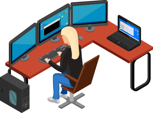 Outsourcing By Ta Networks - Business Computing (511x378), Png Download