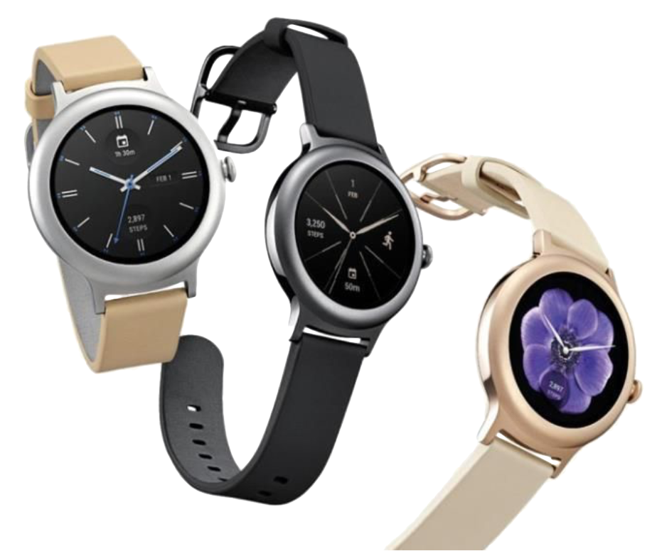Lg Watch Style - Lg Watch Style Smartwatch (silver) (924x776), Png Download