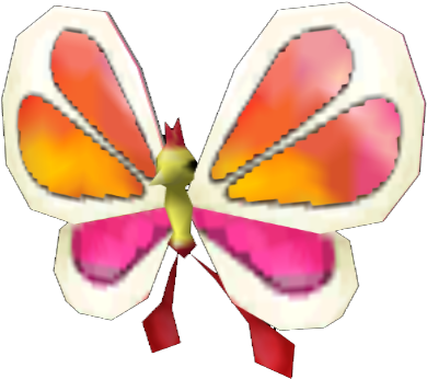 Butterfly (407x360), Png Download