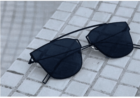 Stylish Virat Kohli Branded Black Vk Sunglasses For - Dior Sunglasses Virat Kohli (483x530), Png Download