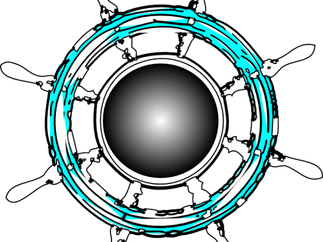 Ships Wheel Clipart - Alesis Monitor One (640x480), Png Download
