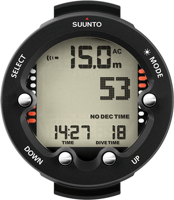 Suunto Zoop Novo Black (800x800), Png Download