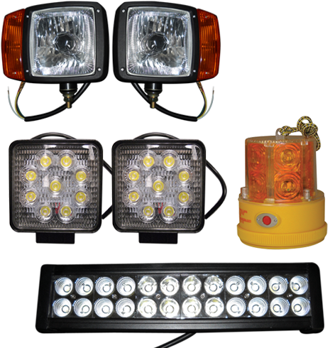 Vehicle Powered - Buyers Universal Snowplow Light Kit 1311100 (500x500), Png Download