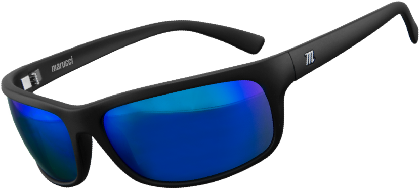 Comfort For All-day Wear - Marucci Gancio Lifestyle Sunglasses Matte Black Italian (830x374), Png Download