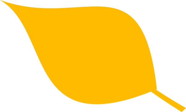 Simple Leaf Clip Art (600x363), Png Download