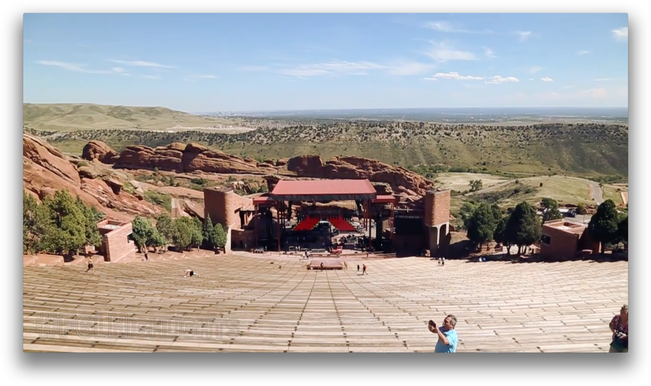 #fglhighlights From Denver @ Red Rocks Day - Red Rocks Amphitheatre (2788x1668), Png Download