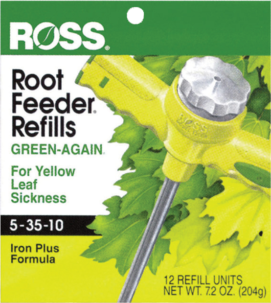 Ross Root Feeder Refills Green Again With Iron - Ross Green Again/iron Formula Root Feeder Refills 12-pack (750x750), Png Download