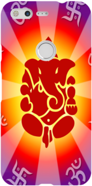 Shree Ganesha Google Pixel Snap Case Phone Case- Pixsona - Wallmonkeys Wall Decals Wallmonkeys Lord Shree Ganesha (394x394), Png Download