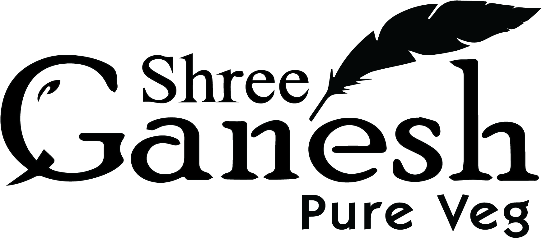 Shree Ganesh - Calligraphy (1800x1200), Png Download