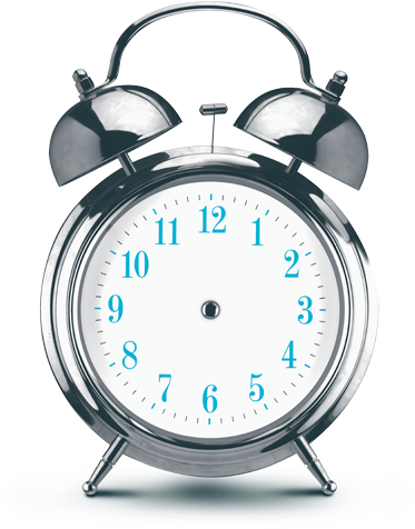Alarm Clock No Hands Png (380x480), Png Download