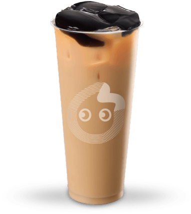 Milk Tea With Grass Jelly - Grass Jelly (461x461), Png Download