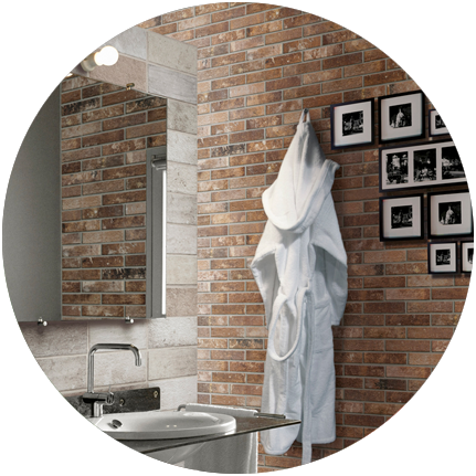 London - Rivestimento Bagno A Mattoncini (431x431), Png Download