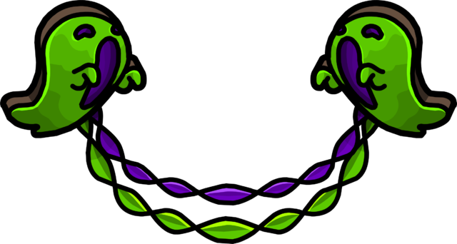 Ghost Garland Sprite 002 (640x342), Png Download
