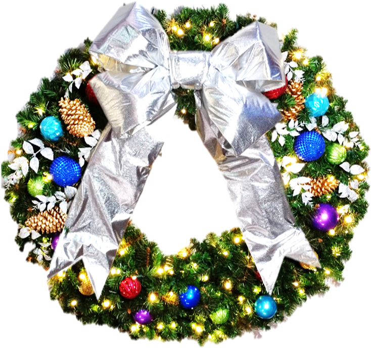 Wreaths & Sprays - Christmas Ornament (900x900), Png Download