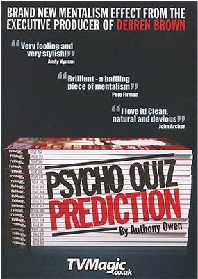 Anthony Owen Psycho Quiz Prediction (400x400), Png Download