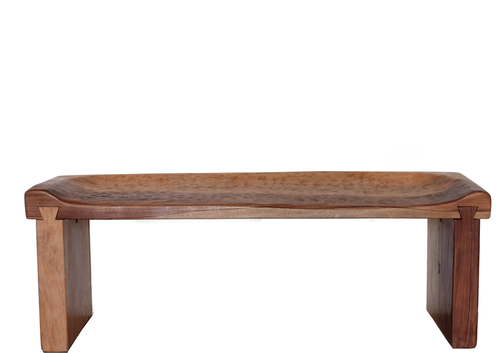 Wood Bench - Coffee Table Side View (1024x1024), Png Download