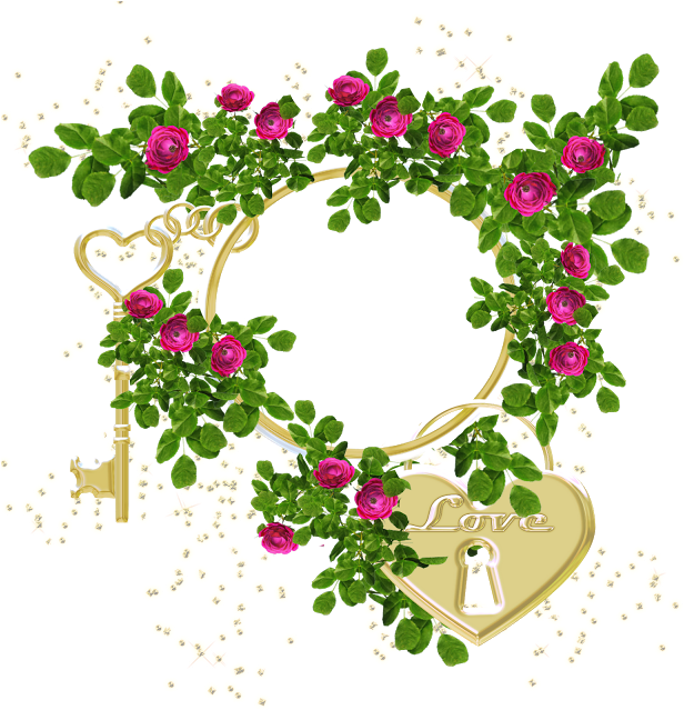 Album 'frames / Floral Frames - Background Design For Photo Album (600x600), Png Download
