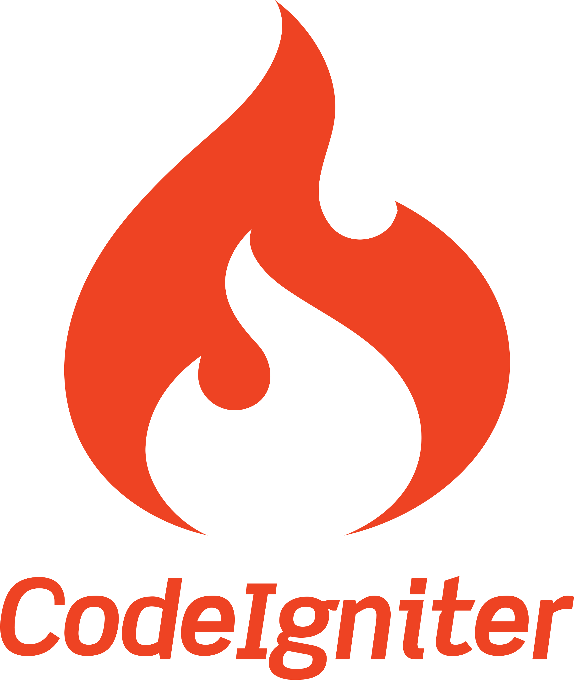 Codeigniter Logo Png Transparent - Code Igniter Logo (2400x2850), Png Download
