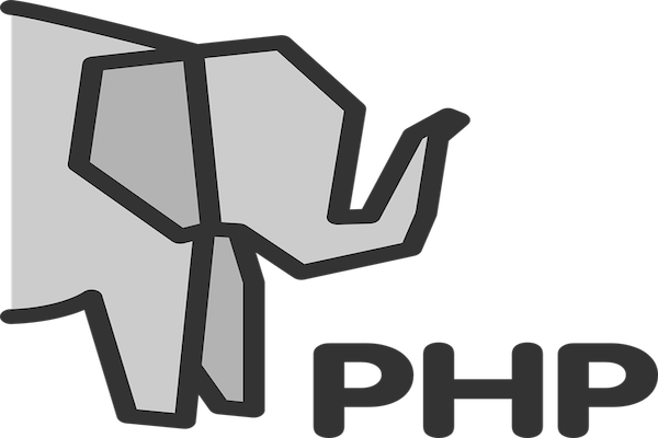 Transparent Black Php Logo (600x400), Png Download