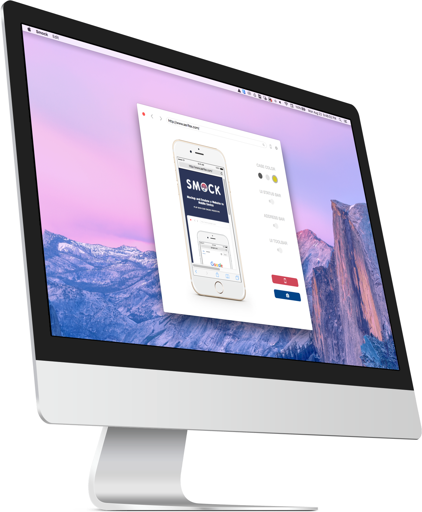Mobile Mockups Reimagined - Exo Platform (2000x2000), Png Download
