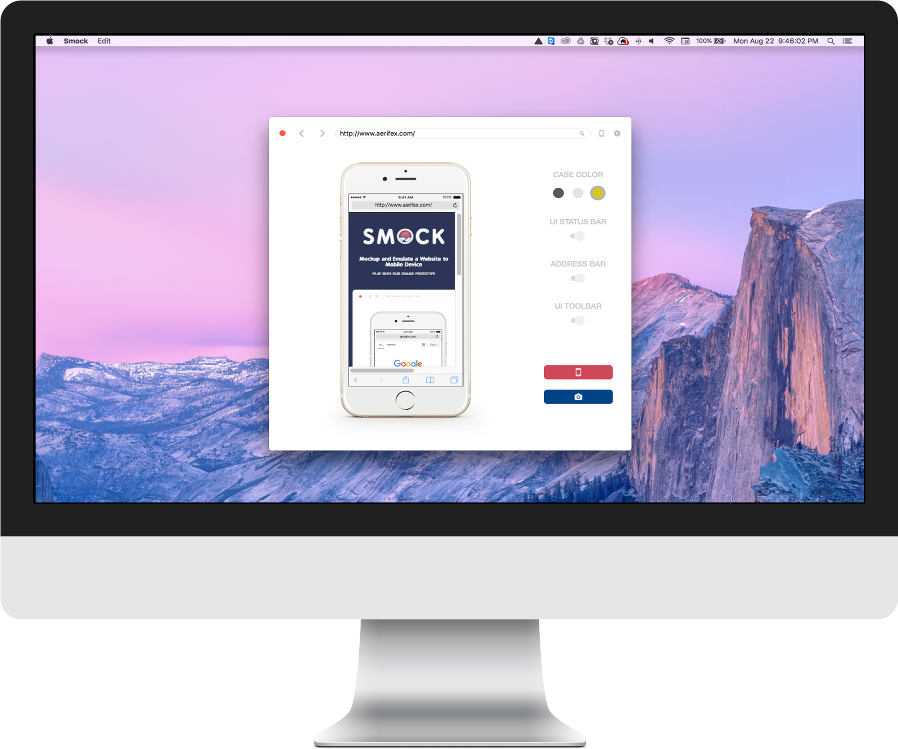 Mobile Mockups, Reimagined - Computer (2000x2000), Png Download