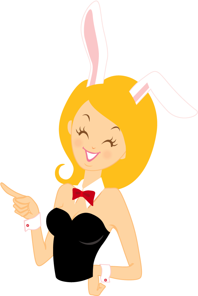 Girl Bunny Finger Icon - Icon (1024x1024), Png Download