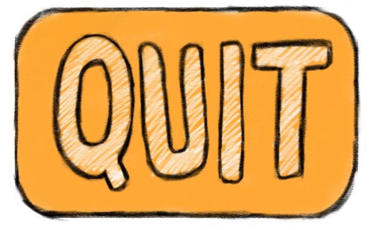 Quitbuttonhighlight - Quit Button (1024x768), Png Download