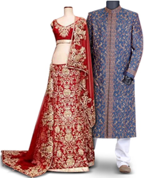 Indian Apparels - Ropa Tradicional De Singapur (462x600), Png Download