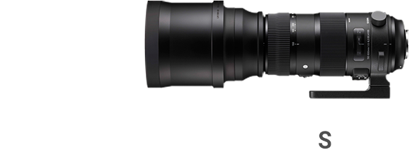 High Performance, Yet Compact And Light Weight True - Sigma 150 600 Mm F5 6.3 Dg Os Hsm Contemporary (579x222), Png Download
