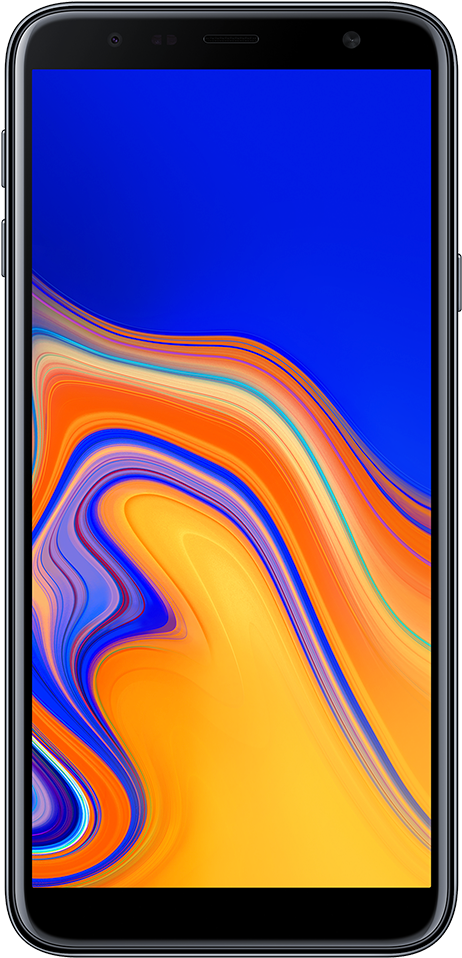 Samsung Galaxy J4+ In Black (1000x1000), Png Download