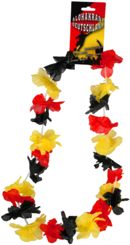 Flower Chain German Colors 45cm - Party Supply (500x500), Png Download