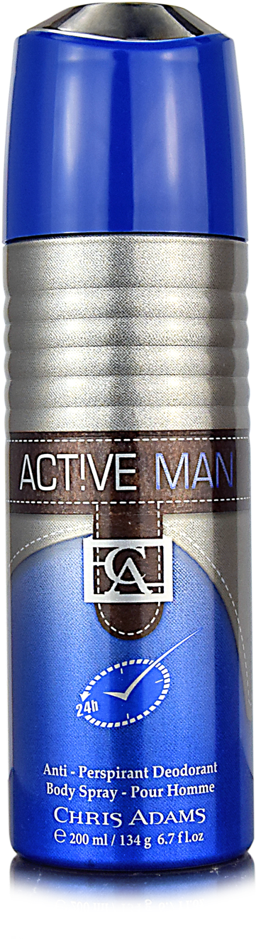 Download Active Man 200ml Deodorant Body Spray For Men Chris Adams Download Active Man 200ml Deodorant Body Spray For Men Chris Adams