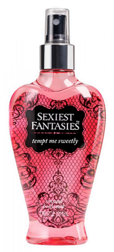 Sexiest Fantasies Tempt Me Sweetly - Sexiest Fantasies Body Spray, Fireworks - 7.35 Fl Oz (800x800), Png Download