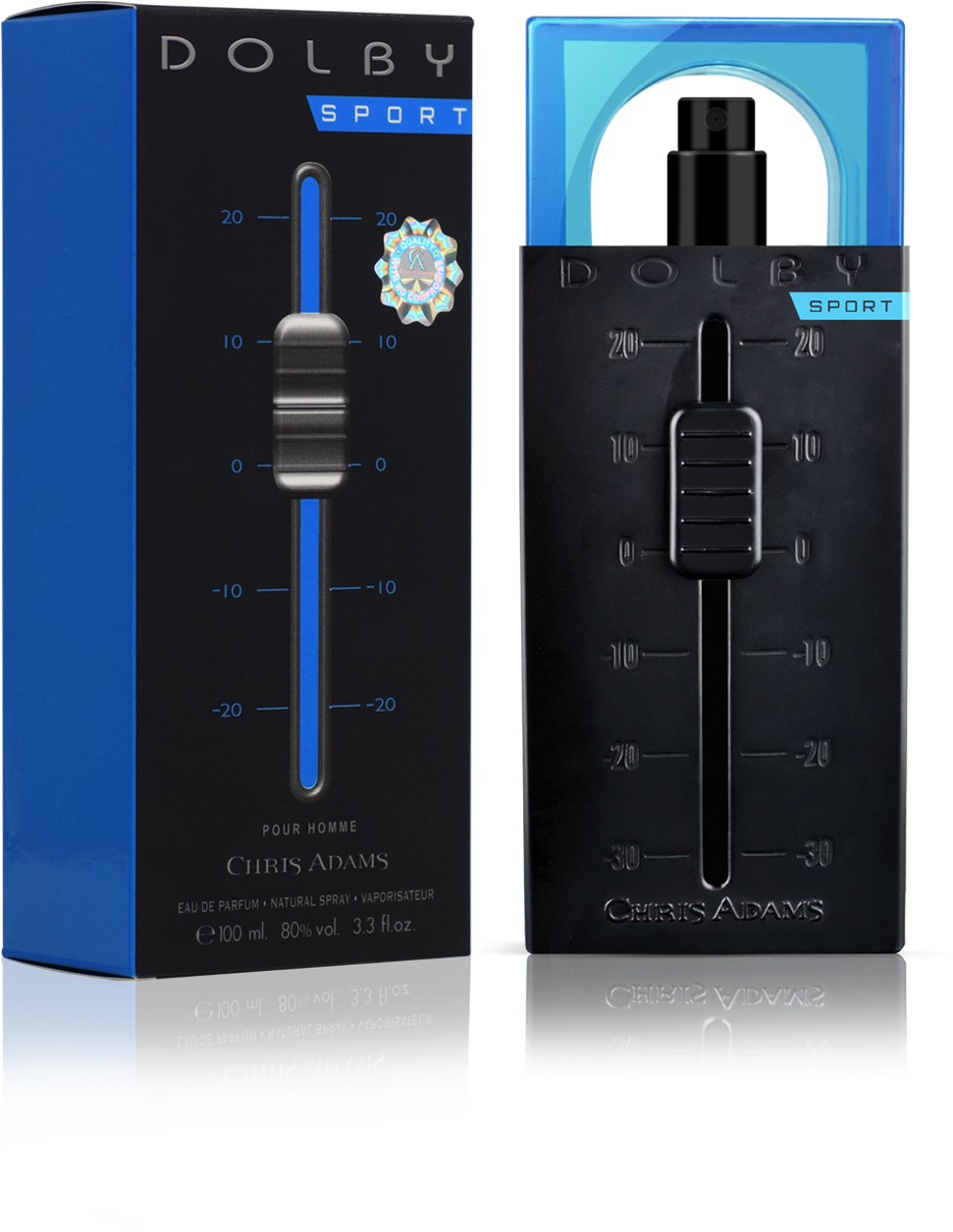 Dolby Man Sport 100ml Spray Perfume - Dolby Chris Adams Perfume (1000x1500), Png Download
