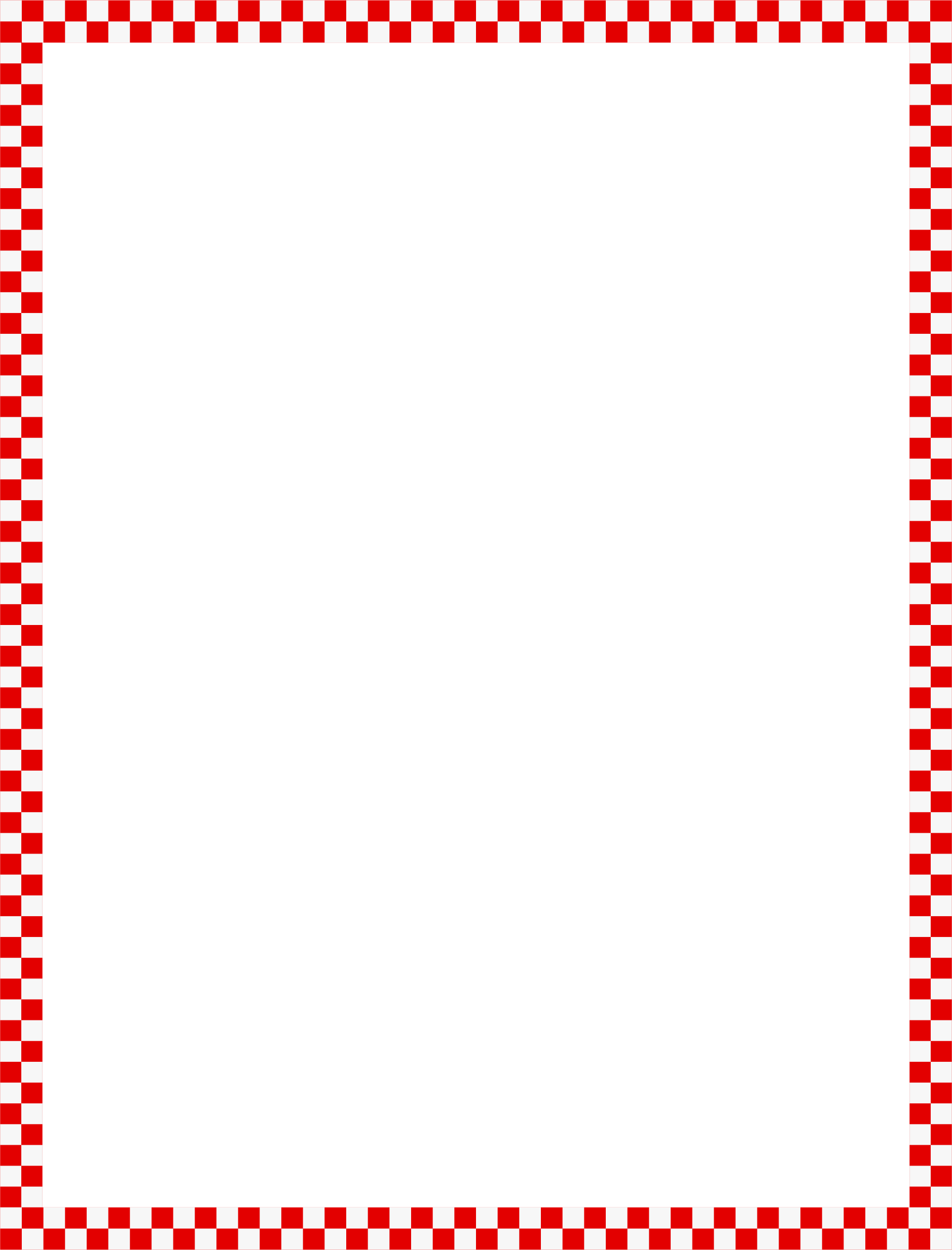 Diner Clipart Border - Black And Pink Borders (1746x2292), Png Download