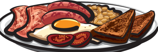 Breakfast Food Clipart 784455309 Download Breakfast - Clip Art Free Breakfast (623x207), Png Download