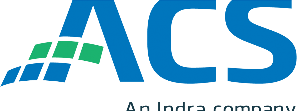 An Indra Company Logo Final Process Color With Trademark - Advanced Control Systems (1210x423), Png Download