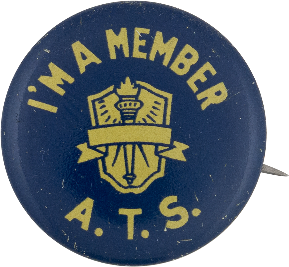 A - T - S - Member Club Button Museum - Emblem (1000x1000), Png Download