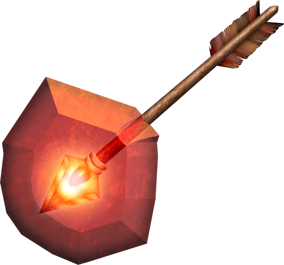 Fire Arrow - Fire Arrow Zelda Png (926x863), Png Download