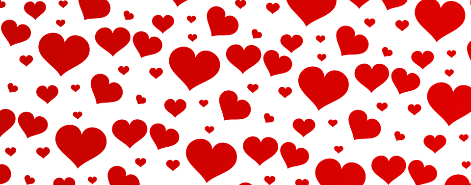 Background With Heart Made Of Roses For Wedding Invitation - Сердечки Фон Png (960x377), Png Download