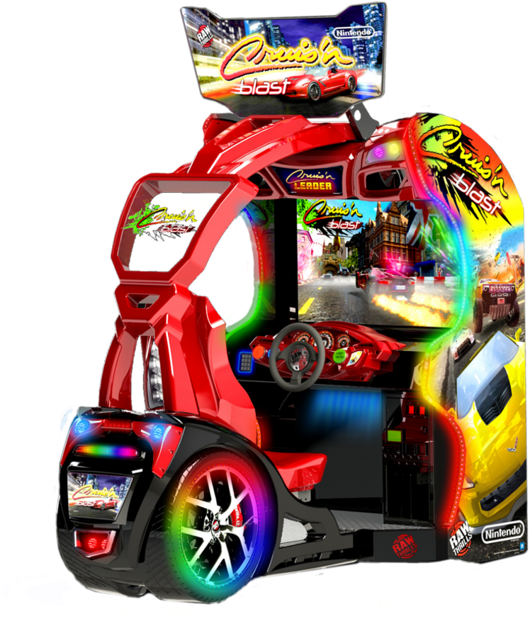 Cruis N Blast Raw Thrills (804x919), Png Download