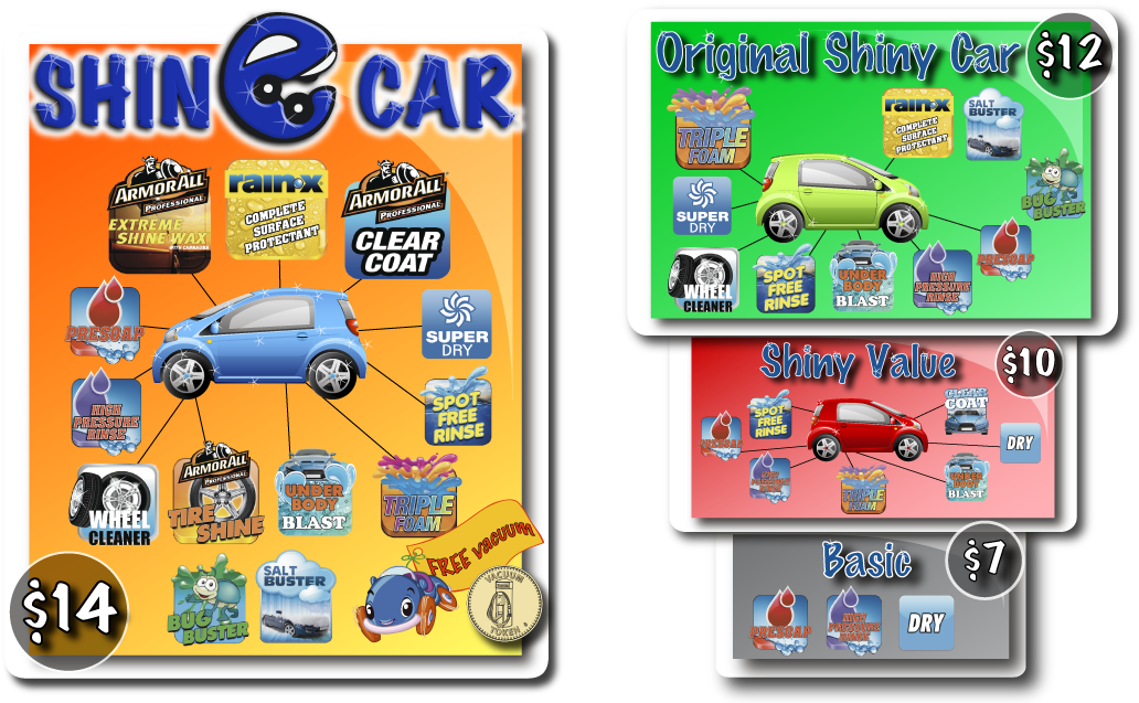 Shiny Car Soft Touch Menu 1200×650 - City Car (1200x650), Png Download
