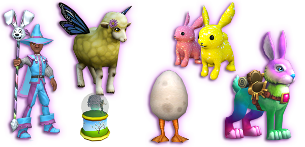 Check Out All These Spring Items In The Crown Shop - Cartoon (600x289), Png Download