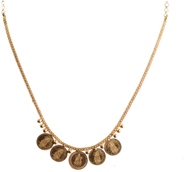Kerala Traditional Gold Necklace (700x692), Png Download