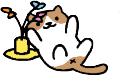 Swarm Of Butterflies - Neko Atsume Tabitha Icon (500x423), Png Download